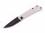 Real Steel Luna Lux G10 White DLC Gentlemanmesser