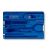 Victorinox SwissCard Classic Sapphire 10 Funktionen transparent blau