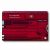 Victorinox SwissCard Classic Ruby 10 Funktionen transparent rot