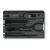 Victorinox SwissCard Classic Onyx 10 Funktionen transparent schwarz
