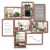 Zep Multi Bilderrrahmen MP150 Stockholm Dark Brown 8x10x15 cm