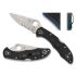 Spyderco Delica 4 Thin Blue Line Black VG-10 CE