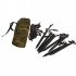 Buteo Photo Gear Tasche mit Heringen und Seilen Grün